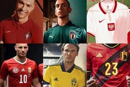 Áo đấu các đội tuyển tham dự EURO 2020 năm 2021