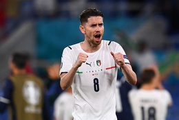 Thống kê ấn tượng của Jorginho khi Italia đè bẹp Thổ Nhĩ Kỳ