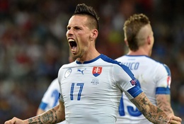 Khi hy vọng EURO của Slovakia lại đặt trên vai của Marek Hamsik