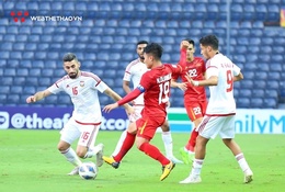 Tỷ số Việt Nam 2-3 UAE: Nỗ lực đáng khen!