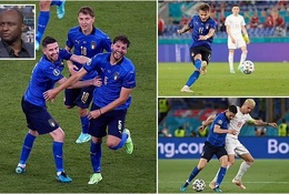 Italia sớm vào vòng knock-out vẫn bị Patrick Vieira "dìm hàng"