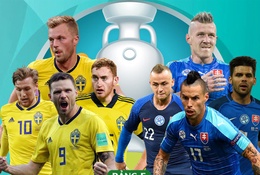 Đội hình ra sân Thụy Điển vs Slovakia: Forsberg so tài Hamsik