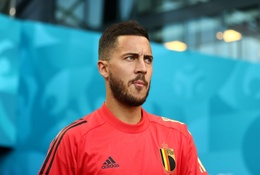 Chưa ra sân ở EURO 2021 Eden Hazard lo sợ bản thân đã hết thời