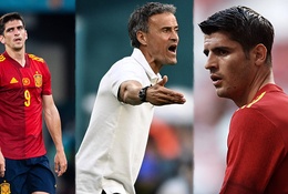 Tây Ban Nha càng tiến sâu, hàng tiền đạo càng khiến NHM lo lắng