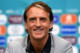 HLV Roberto Mancini: ĐT Ý cần một trận đấu hoàn hảo để vào chung kết