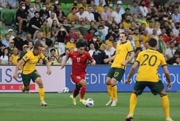 Kết quả Việt Nam 0-4 Australia: Đẳng cấp quá khác biệt