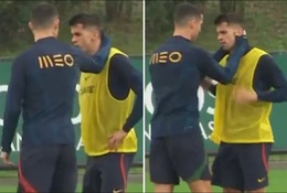 Sự thật cuộc “chạm trán” giữa Ronaldo và Cancelo ở đội tuyển