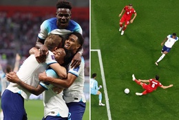 Anh vùi dập Iran với số lượng đường chuyền nhiều thứ 2 lịch sử   