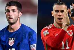 Đội hình ra sân Mỹ vs xứ Wales: Bale so tài với Pulisic