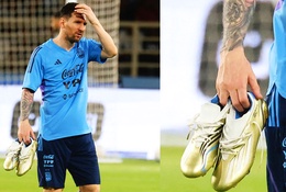 Soi “chiến hài” Adidas mới tinh của Lionel Messi dùng tại World Cup 2022