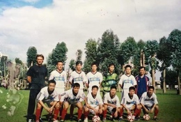 Bức ảnh cực hiếm của HLV Herve Renard thời dẫn dắt Nam Định