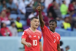 Embolo làm nên lịch sử ở trận Thụy Sĩ-Cameroon tại World Cup