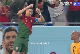 Dân mạng hài hước: “Kẻ thất nghiệp” Ronaldo ghi bàn khiến Messi… bật cười