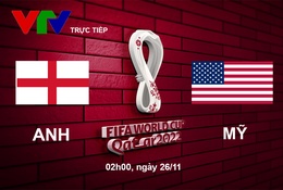 Link xem trực tiếp Anh vs Mỹ 2h hôm nay, bảng B World Cup 2022