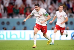 Lewandowski cần bao nhiêu cú sút để ghi bàn đầu tiên ở World Cup?