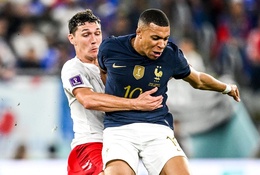 Pháp 2-1 Đan Mạch: Mbappe lập cú đúp