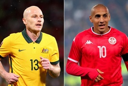 Đội hình ra sân dự kiến Tunisia vs Australia: Máy săn bàn Khazri trở lại?