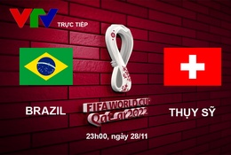 Link xem trực tiếp Brazil vs Thụy Sỹ 23h00 hôm nay, bảng G World Cup 2022