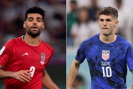 Đội hình ra sân chính thức trận Iran vs Mỹ: Có Azmoun, mất Reyna