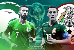 Đội hình ra sân chính thức Saudi Arabia vs Mexico: Thay đổi xương sống