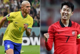 Lịch thi đấu vòng 1/8 World Cup 2022: Brazil đối đầu Hàn Quốc