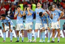 Tây Ban Nha sút luân lưu 11 mét đáng xấu hổ ở World Cup