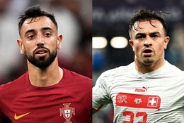 Đội hình ra sân chính thức Bồ Đào Nha vs Thụy Sĩ: Ronaldo dự bị