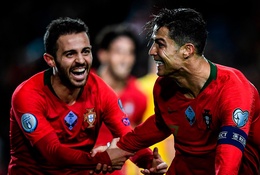 Bernardo Silva lên tiếng bảo vệ Ronaldo trước tin đồn lùm xùm hậu trường Bồ Đào Nha