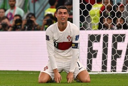 Ronaldo khép lại 5 kỳ World Cup với kết quả tệ hại ở vòng loại trực tiếp