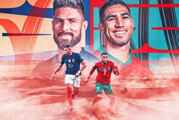 Pháp vs Ma-rốc: Cuộc đối đầu không chỉ gói gọn trong bóng đá