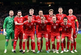 Đội hình chính thức tuyển Đan Mạch 2024: Danh sách, số áo cầu thủ dự Euro 2024