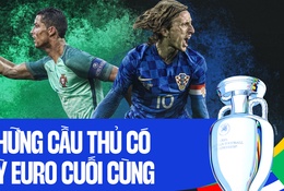 Những siêu sao sẽ có kỳ Euro cuối cùng trong sự nghiệp