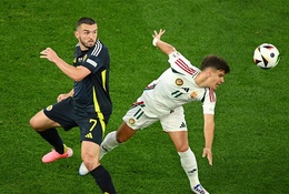 Kết quả tỷ số Scotland 0-1 Hungary: Hy vọng mong manh
