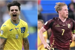 Link trực tiếp Ukraine v Bỉ EURO 2024 hôm nay 26/6