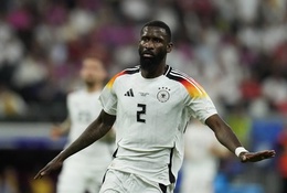 Rudiger mang tin mừng cho đội tuyển Đức trước cuộc chạm trán Đan Mạch