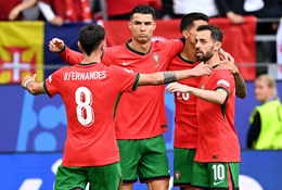 Nhận quà từ Ronaldo ở vòng bảng, Bruno Fernandes chia sẻ điều đặc biệt về CR7 tại EURO 2024