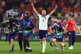 Harry Kane trở thành chân sút số 1 của tuyển Anh tại các kỳ EURO