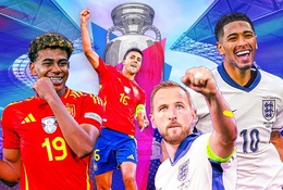 Chấm điểm so kè từng vị trí trong đội hình Anh vs Tây Ban Nha đá chung kết Euro 2024
