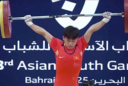 Cử tạ mang về 2 HCĐ, đoàn Thể thao Việt Nam vẫn "khát vàng" Đại hội Thể thao Trẻ châu Á