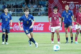 Hy hữu tại SEA Games 33: Cầu thủ nữ Thái Lan ghi hai bàn từ penalty chỉ trong… 2 phút
