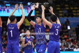 Đội tuyển bóng chuyền nam Việt Nam thắng thuyết phục Singapore, hướng tới trận quyết định với Thái Lan
