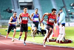 Phá cả kỷ lục quốc gia lẫn SEA Games 4x400m nam, Điền kinh Việt Nam suýt lật đổ Thái Lan trên Thái Lan