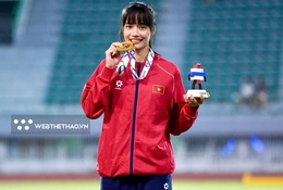 Bảng tổng sắp huy chương môn điền kinh SEA Games 33