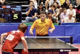 Nguyễn Anh Tú – Hy vọng vàng cuối cùng của bóng bàn Việt Nam tại SEA Games 33