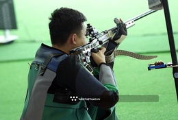 Bắn súng Việt Nam giành HCV thứ 6 tại SEA Games 33 sau màn "bứt tốc" ở nội dung 50m súng trường nam