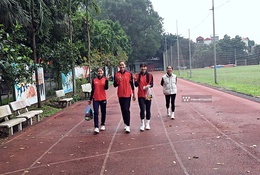 Đội hình tiếp sức 4x400m nữ "cầu may xin lộc" cho kỳ ASIAD thăng hoa