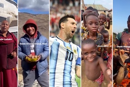 Hành trình đến 120 nước của nhiếp ảnh gia trở thành sự tri ân toàn cầu dành cho Messi