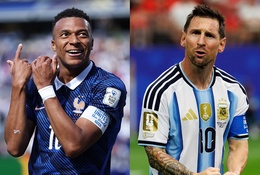 Messi vs Mbappe: Hai "ảo thuật gia" ngược lối tranh giành chiếc giày vàng World Cup 2026