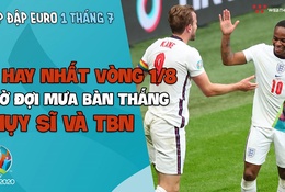 Nhịp đập EURO 2021 ngày 1/7: Ai hay nhất vòng 1/8, chờ đợi mưa bàn thắng của Thuỵ Sĩ vs Tây Ban Nha