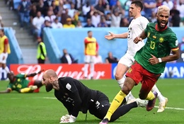 Kết quả bóng đá Cameroon 3-3 Serbia: Hòa mà như thua cho cả hai đội
